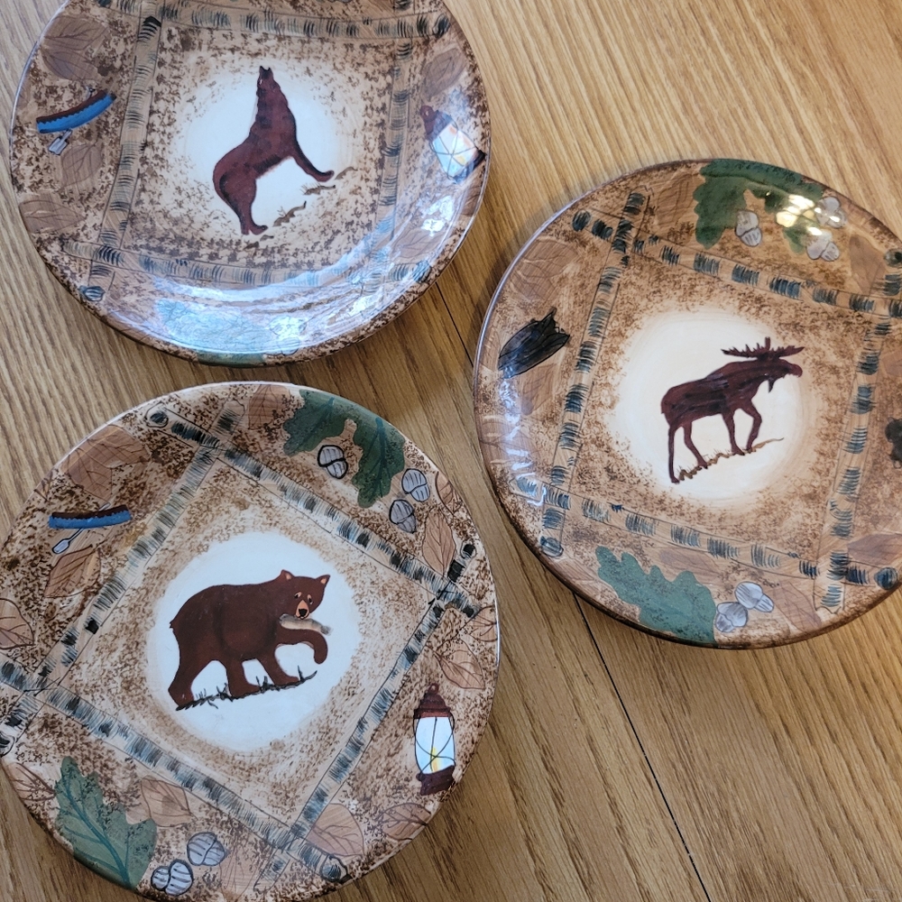 Cute decorative plates